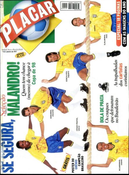 Revista Placar Ed. 1123 (janeiro/1997)